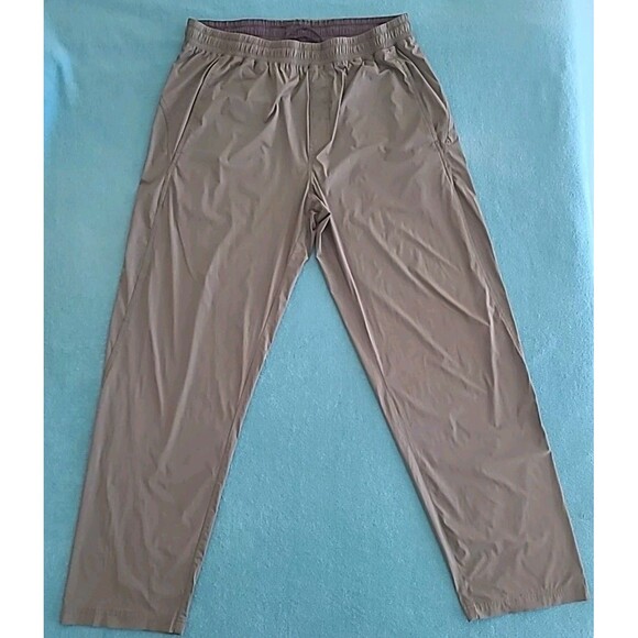 Rhone Pants Mens XL Charcoal Gray Versatility Training Nylon Stretch RN 141364 - Picture 1 of 16